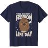 image:imageStar Wars Christmas Chewbacca Peace Harmony Happy Life Day TShirtNavy Blue