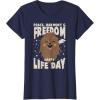 image:imageStar Wars Christmas Chewbacca Peace Harmony Happy Life Day TShirtNavy Blue