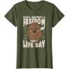 image:imageStar Wars Christmas Chewbacca Peace Harmony Happy Life Day TShirtOlive Green