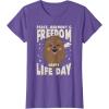 image:imageStar Wars Christmas Chewbacca Peace Harmony Happy Life Day TShirtPurple Heather
