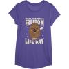image:imageStar Wars Christmas Chewbacca Peace Harmony Happy Life Day TShirtPurple Heather