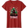 image:imageStar Wars Christmas Darth Vader Have A Holly Jolly Sithmas TShirtCranberry Red