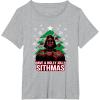 image:imageStar Wars Christmas Darth Vader Have A Holly Jolly Sithmas TShirtHeather Grey