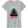 image:imageStar Wars Christmas Darth Vader Have A Holly Jolly Sithmas TShirtHeather Grey