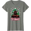image:imageStar Wars Christmas Darth Vader Have A Holly Jolly Sithmas TShirtOlive Heather