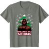 image:imageStar Wars Christmas Darth Vader Have A Holly Jolly Sithmas TShirtOlive Heather
