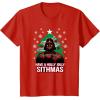 image:imageStar Wars Christmas Darth Vader Have A Holly Jolly Sithmas TShirtRed