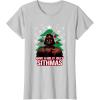 image:imageStar Wars Christmas Darth Vader Have A Holly Jolly Sithmas TShirtSilver Grey