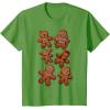image:imageStar Wars Christmas Ginger Bread Wars Graphic TShirt TShirtGrass Green