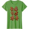 image:imageStar Wars Christmas Ginger Bread Wars Graphic TShirt TShirtGrass Green