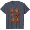 image:imageStar Wars Christmas Ginger Bread Wars Graphic TShirt TShirtHeather Blue