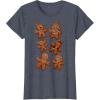 image:imageStar Wars Christmas Ginger Bread Wars Graphic TShirt TShirtHeather Blue