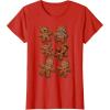 image:imageStar Wars Christmas Ginger Bread Wars Graphic TShirt TShirtRed