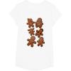 image:imageStar Wars Christmas Ginger Bread Wars Graphic TShirt TShirtWhite