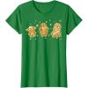 image:imageStar Wars Christmas Gingerbread Cookies TShirtKelly Green