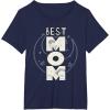 image:imageStar Wars Classic Best Mom Leia R2D2 Mothers Day TShirtNavy Blue