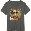 image:imageStar Wars Classic Characters Easter Eggs Basket Funny Spring TShirtAsphalt Grey