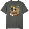 image:imageStar Wars Classic Characters Easter Eggs Basket Funny Spring TShirtAsphalt Grey