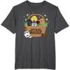 image:imageStar Wars Classic Characters Easter Eggs Basket Funny Spring TShirtDark Heather Grey