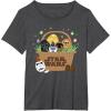 image:imageStar Wars Classic Characters Easter Eggs Basket Funny Spring TShirtDark Heather Grey
