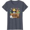 image:imageStar Wars Classic Characters Easter Eggs Basket Funny Spring TShirtHeather Blue