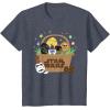 image:imageStar Wars Classic Characters Easter Eggs Basket Funny Spring TShirtHeather Blue