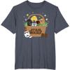 image:imageStar Wars Classic Characters Easter Eggs Basket Funny Spring TShirtHeather Blue