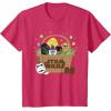 image:imageStar Wars Classic Characters Easter Eggs Basket Funny Spring TShirtRed Heather