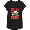 image:imageStar Wars Classic Christmas An Elf I Am Not Yoda Portrait TShirtBlack