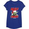 image:imageStar Wars Classic Christmas An Elf I Am Not Yoda Portrait TShirtRoyal Blue
