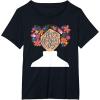 image:imageStar Wars Classic Flower Buns Happy Mothers Day TShirtBlack