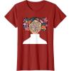 image:imageStar Wars Classic Flower Buns Happy Mothers Day TShirtCranberry Red