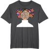 image:imageStar Wars Classic Flower Buns Happy Mothers Day TShirtDark Heather Grey