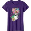 image:imageStar Wars Classic Flowers Yoda Best Mom Mothers Day TShirtPurple
