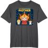 image:imageStar Wars Classic Mothers Day I Am Your Mother Leia Luke TShirtDark Heather Grey