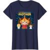 image:imageStar Wars Classic Mothers Day I Am Your Mother Leia Luke TShirtNavy Blue