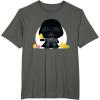 image:imageStar Wars Darth Vader Cute Kawaii Easter Eggs amp Chicks TShirtAsphalt Grey