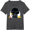 image:imageStar Wars Darth Vader Cute Kawaii Easter Eggs amp Chicks TShirtDark Heather Grey