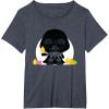 image:imageStar Wars Darth Vader Cute Kawaii Easter Eggs amp Chicks TShirtHeather Blue