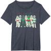 image:imageStar Wars Darth Vader Sithmas Choir Holiday TShirtHeather Blue
