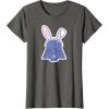 image:imageStar Wars Darth Vader Sticker Style Rabbit Ears Easter Bunny TShirtAsphalt Grey