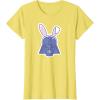 image:imageStar Wars Darth Vader Sticker Style Rabbit Ears Easter Bunny TShirtLemon Yellow