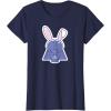 image:imageStar Wars Darth Vader Sticker Style Rabbit Ears Easter Bunny TShirtNavy Blue