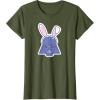 image:imageStar Wars Darth Vader Sticker Style Rabbit Ears Easter Bunny TShirtOlive Green