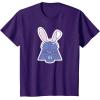 image:imageStar Wars Darth Vader Sticker Style Rabbit Ears Easter Bunny TShirtPurple