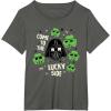 image:imageStar Wars Darth Vader The Lucky Side St Patricks Day TShirtAsphalt Grey