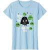 image:imageStar Wars Darth Vader The Lucky Side St Patricks Day TShirtBaby Blue