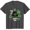 image:imageStar Wars Darth Vader The Lucky Side St Patricks Day TShirtDark Heather Grey