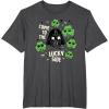 image:imageStar Wars Darth Vader The Lucky Side St Patricks Day TShirtDark Heather Grey