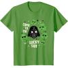 image:imageStar Wars Darth Vader The Lucky Side St Patricks Day TShirtGrass Green